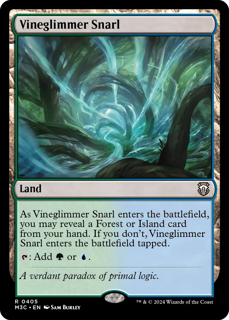 Vineglimmer Snarl [Modern Horizons 3 Commander] | Enigma On Main