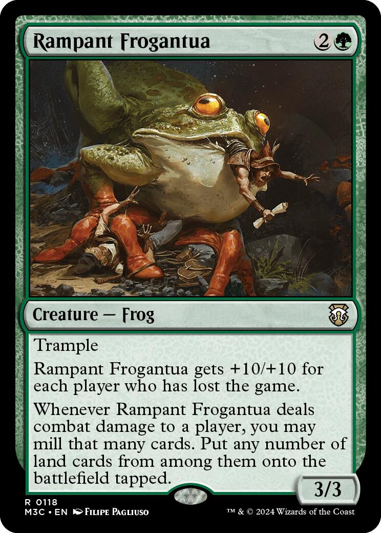 Rampant Frogantua [Modern Horizons 3 Commander] | Enigma On Main