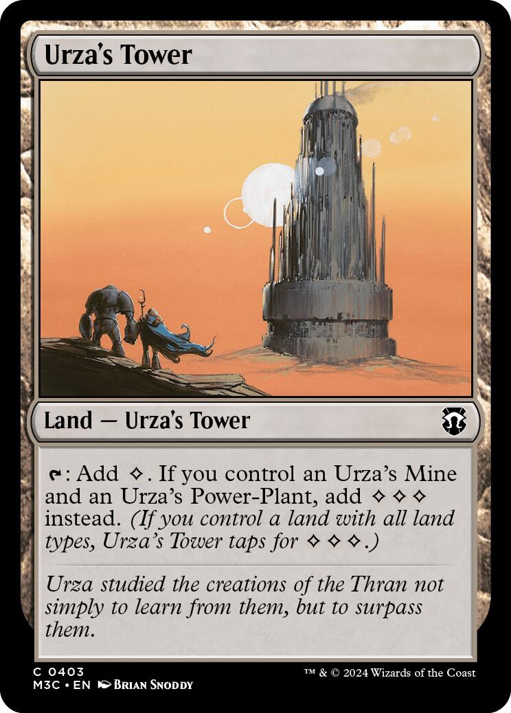 Urza's Tower [Modern Horizons 3 Commander] | Enigma On Main