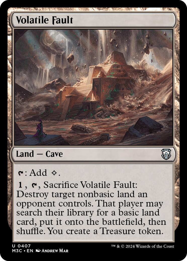 Volatile Fault [Modern Horizons 3 Commander] | Enigma On Main