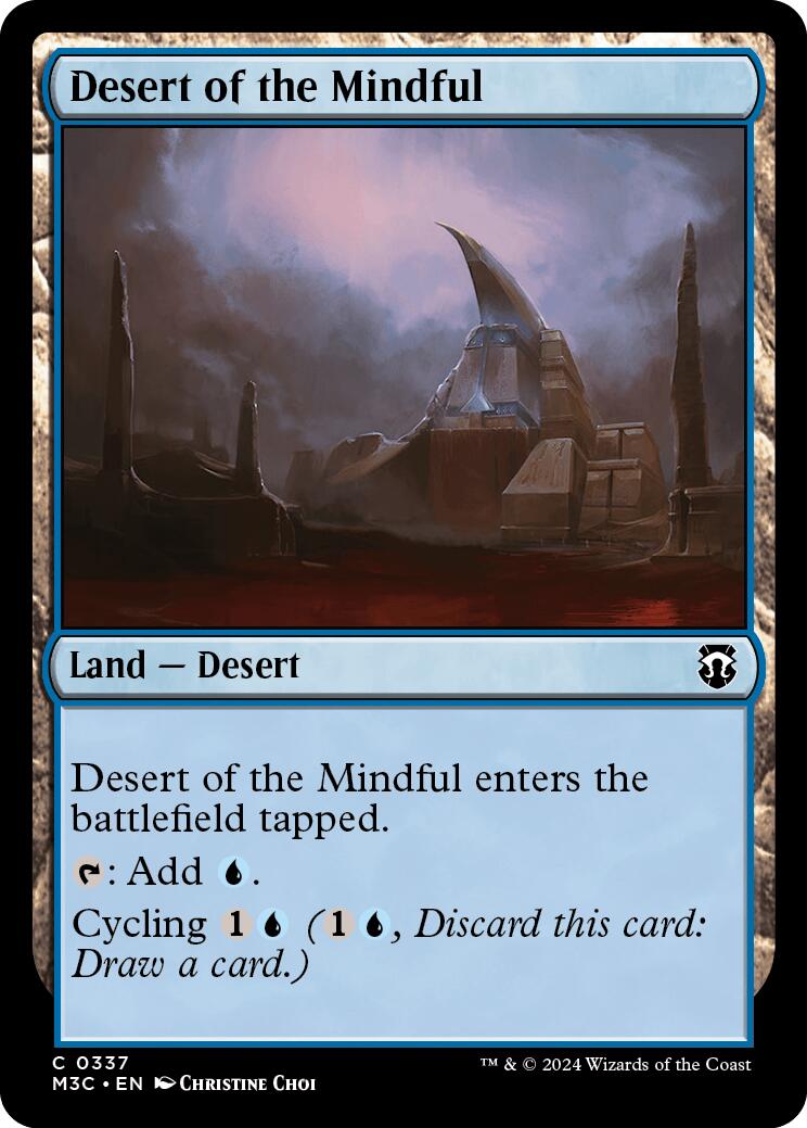 Desert of the Mindful [Modern Horizons 3 Commander] | Enigma On Main