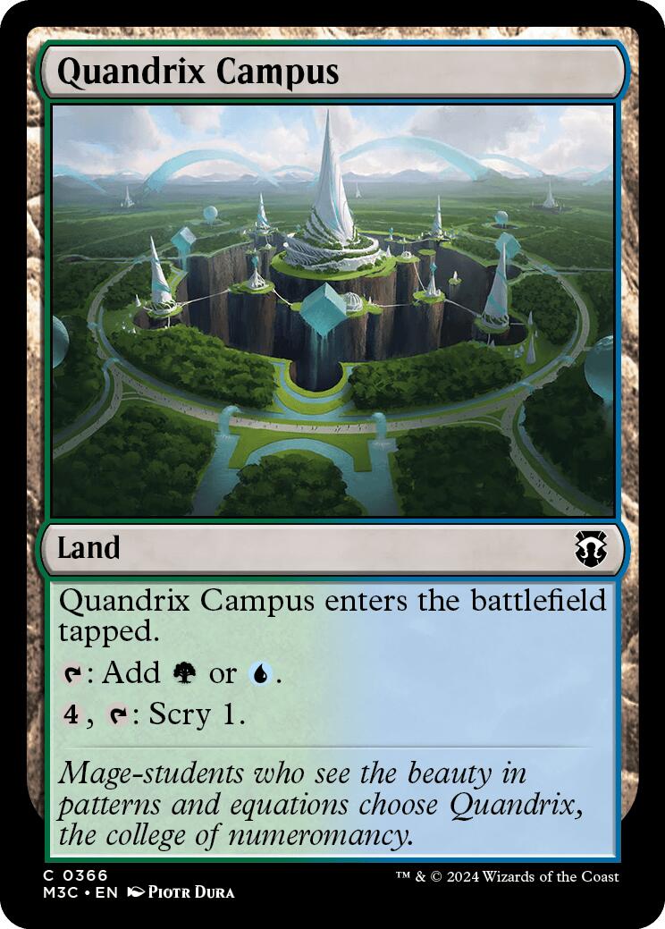 Quandrix Campus [Modern Horizons 3 Commander] | Enigma On Main