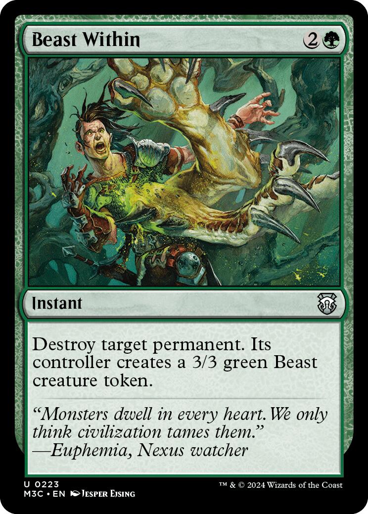 Beast Within [Modern Horizons 3 Commander] | Enigma On Main