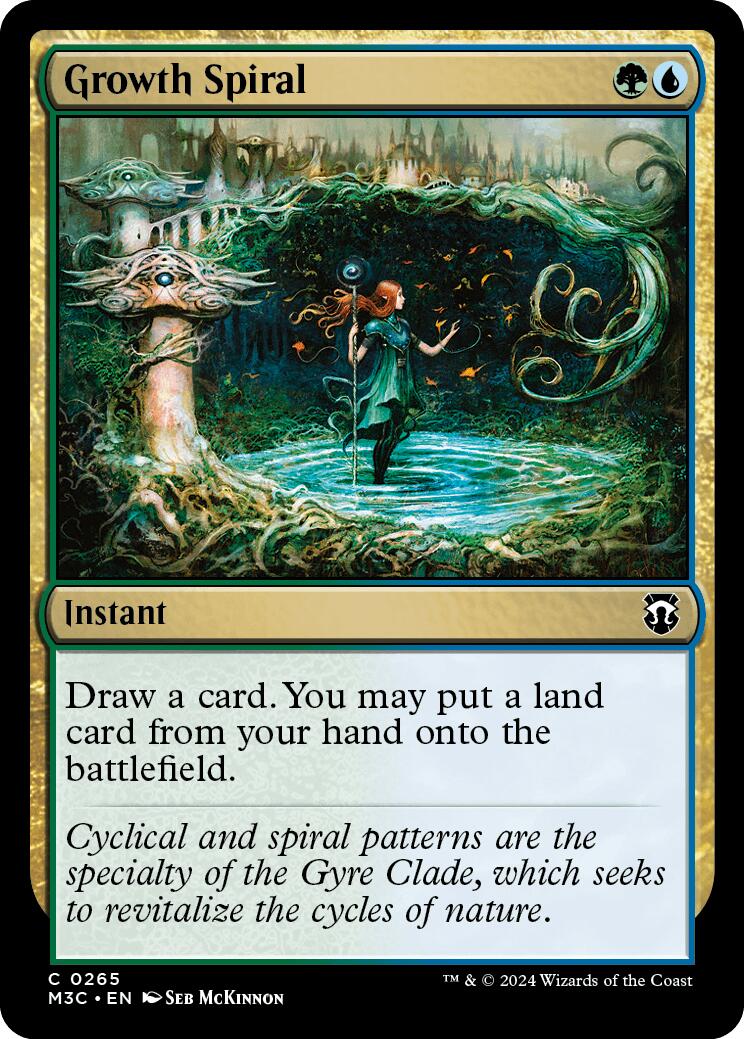 Growth Spiral [Modern Horizons 3 Commander] | Enigma On Main