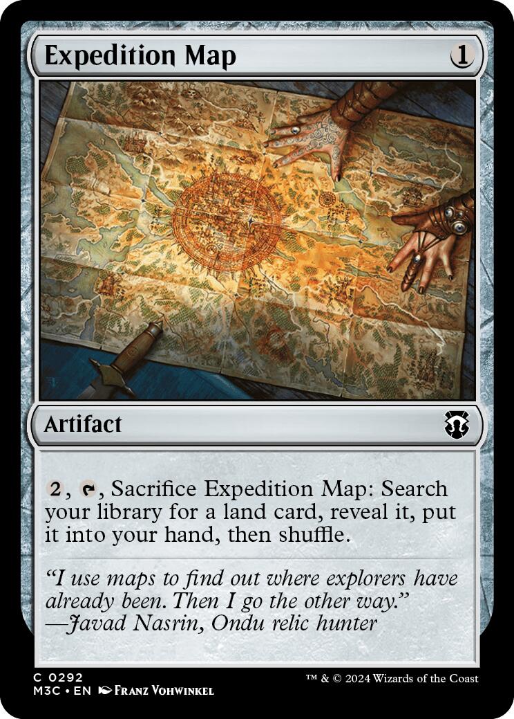 Expedition Map [Modern Horizons 3 Commander] | Enigma On Main