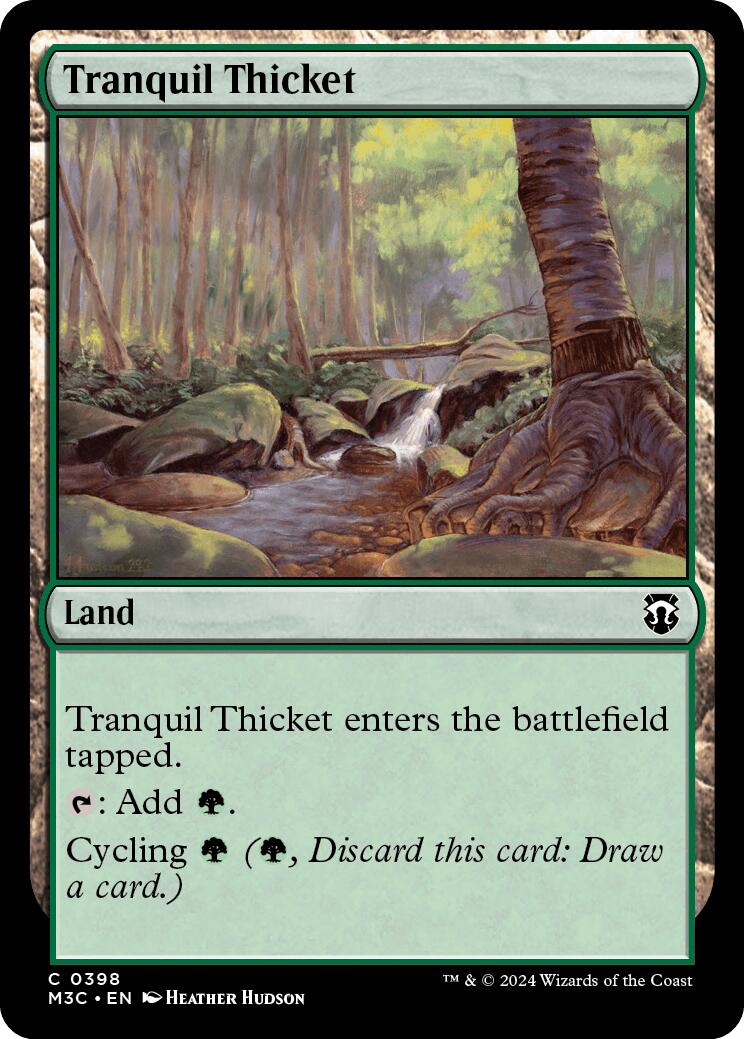 Tranquil Thicket [Modern Horizons 3 Commander] | Enigma On Main