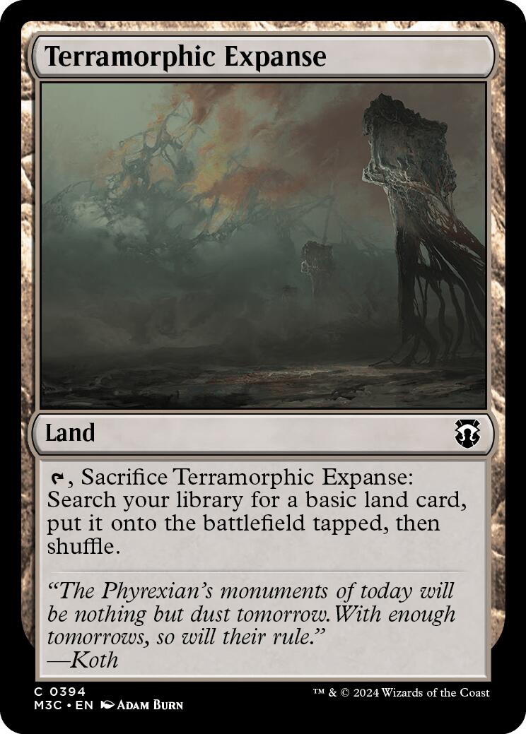 Terramorphic Expanse [Modern Horizons 3 Commander] | Enigma On Main