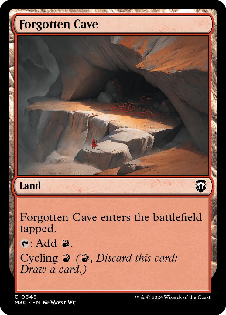 Forgotten Cave [Modern Horizons 3 Commander] | Enigma On Main