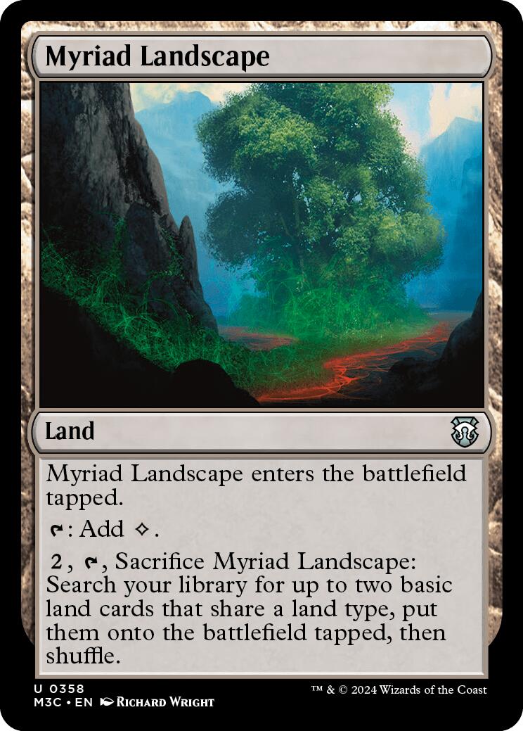 Myriad Landscape [Modern Horizons 3 Commander] | Enigma On Main