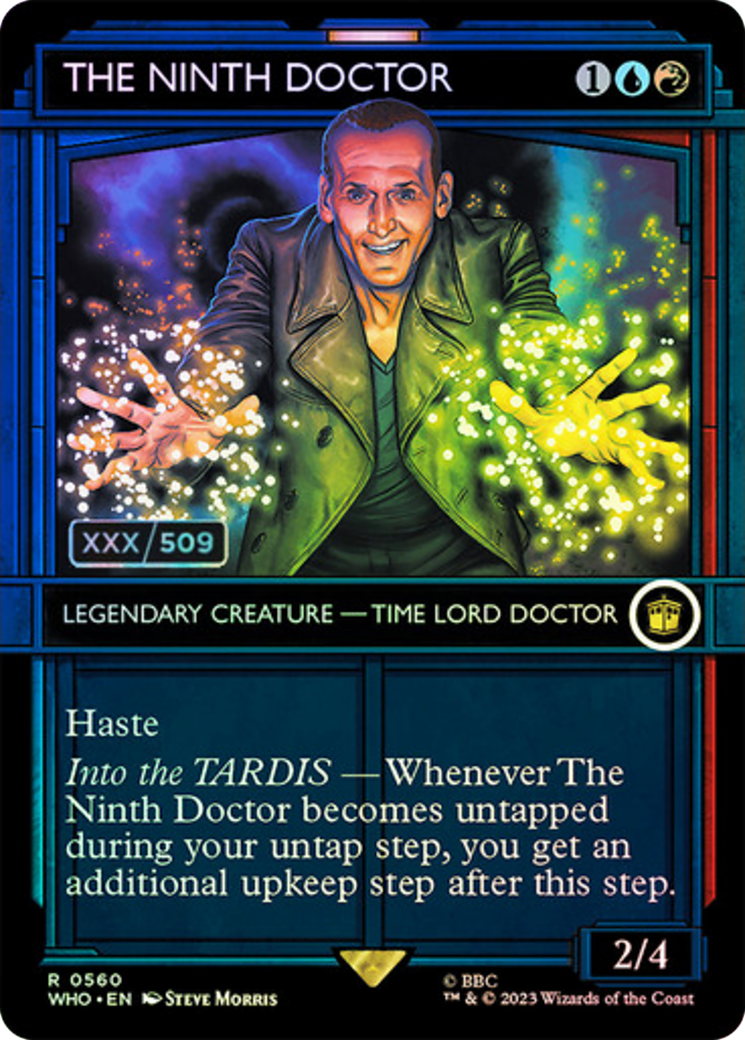 The Ninth Doctor (Serial Numbered) [Doctor Who] | Enigma On Main