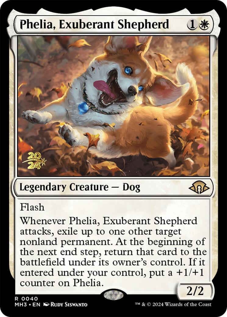 Phelia, Exuberant Shepherd [Modern Horizons 3 Prerelease Promos] | Enigma On Main