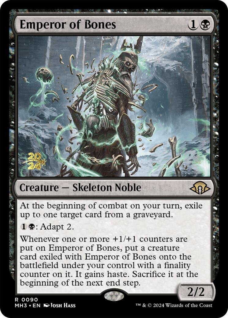 Emperor of Bones [Modern Horizons 3 Prerelease Promos] | Enigma On Main