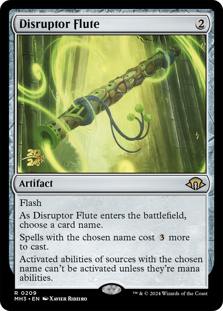 Disruptor Flute [Modern Horizons 3 Prerelease Promos] | Enigma On Main