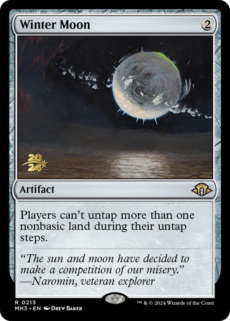 Winter Moon [Modern Horizons 3 Prerelease Promos] | Enigma On Main