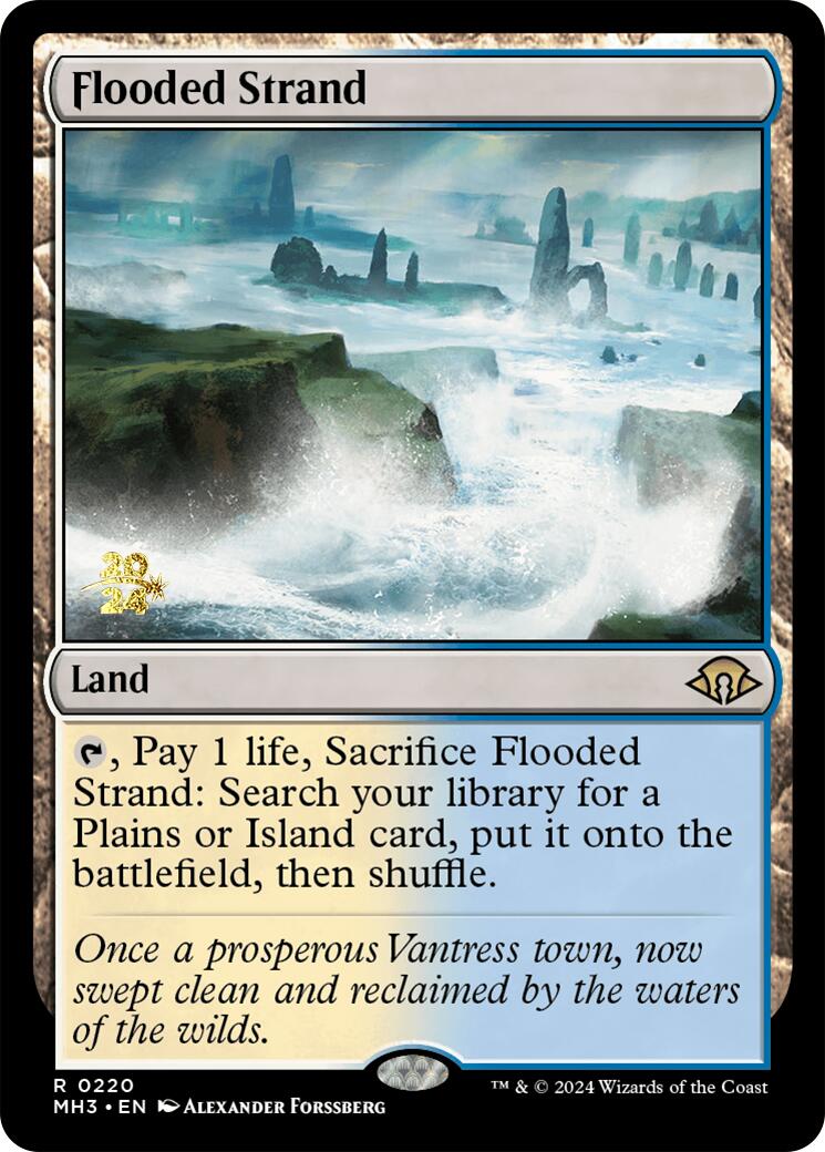 Flooded Strand [Modern Horizons 3 Prerelease Promos] | Enigma On Main