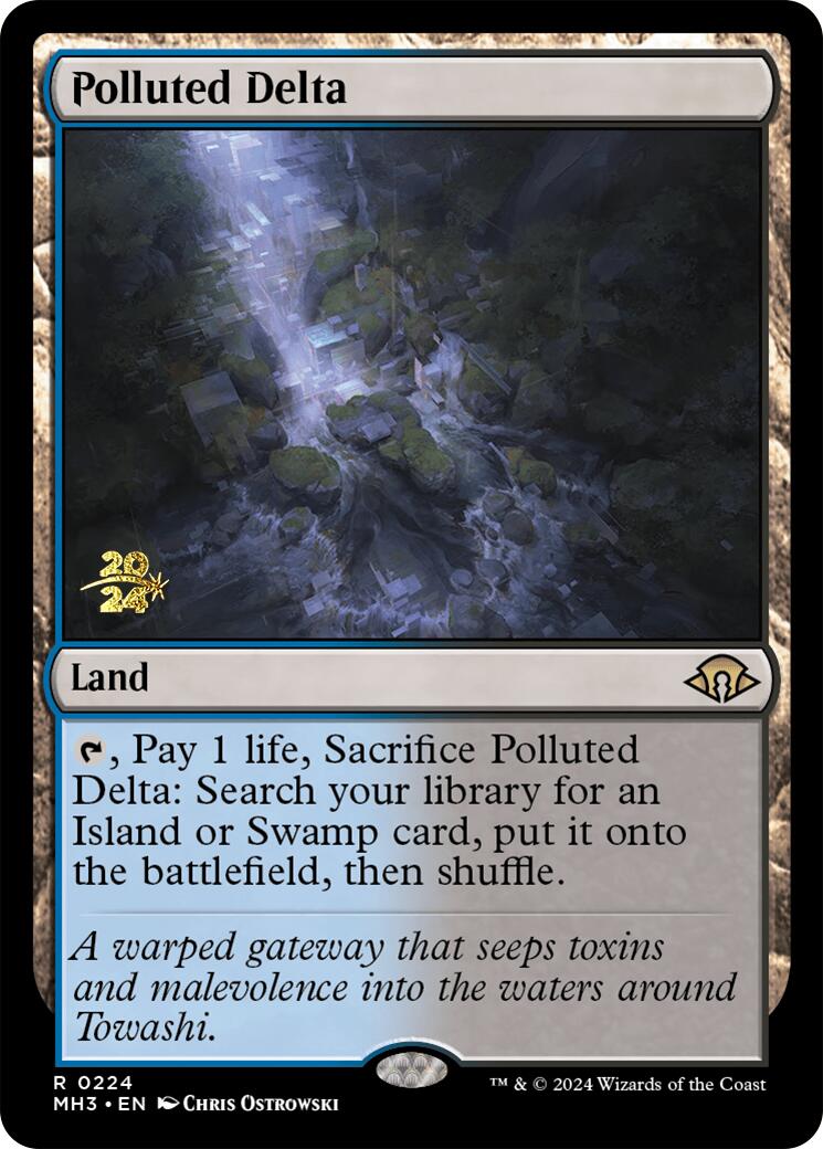 Polluted Delta [Modern Horizons 3 Prerelease Promos] | Enigma On Main