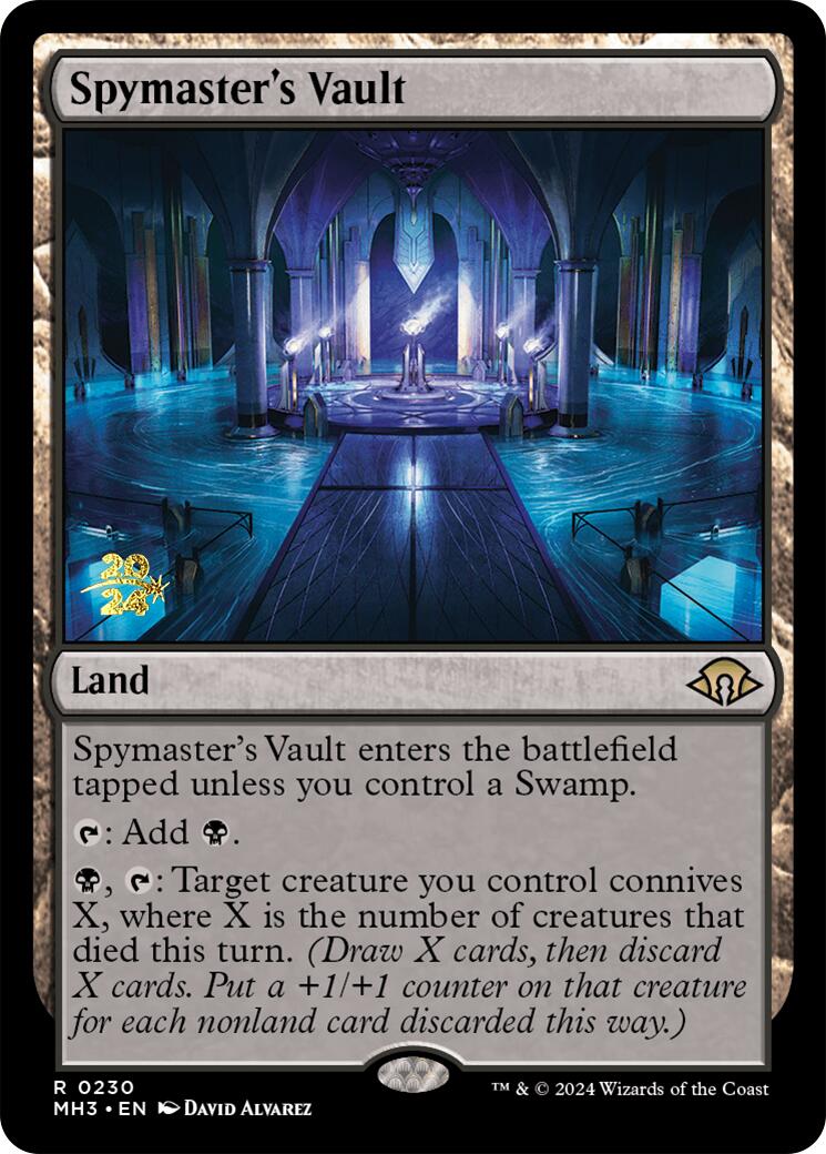 Spymaster's Vault [Modern Horizons 3 Prerelease Promos] | Enigma On Main