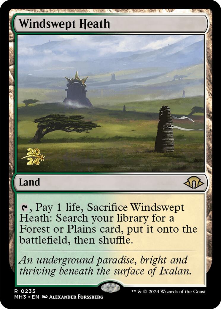 Windswept Heath [Modern Horizons 3 Prerelease Promos] | Enigma On Main