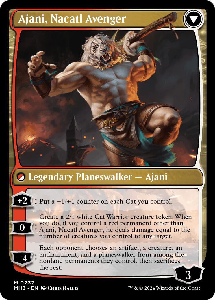 Ajani, Nacatl Pariah [Modern Horizons 3 Prerelease Promos] | Enigma On Main