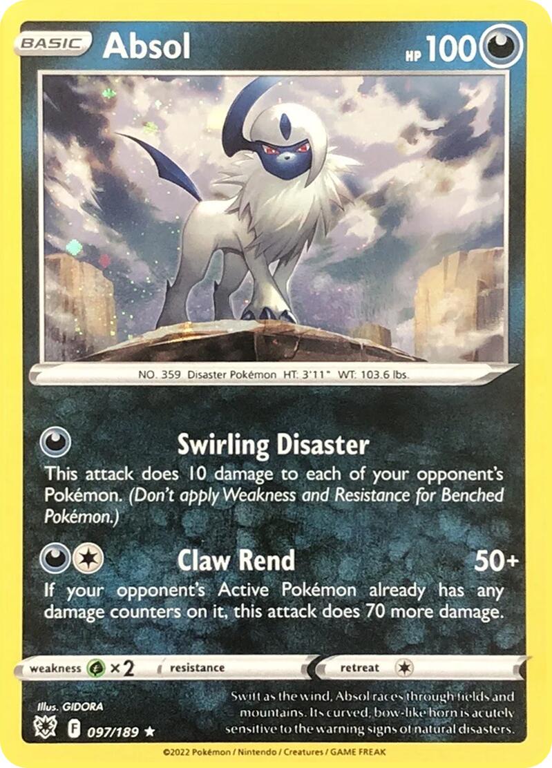 Absol (097/189) (Cosmos Holo) [Miscellaneous Cards] | Enigma On Main