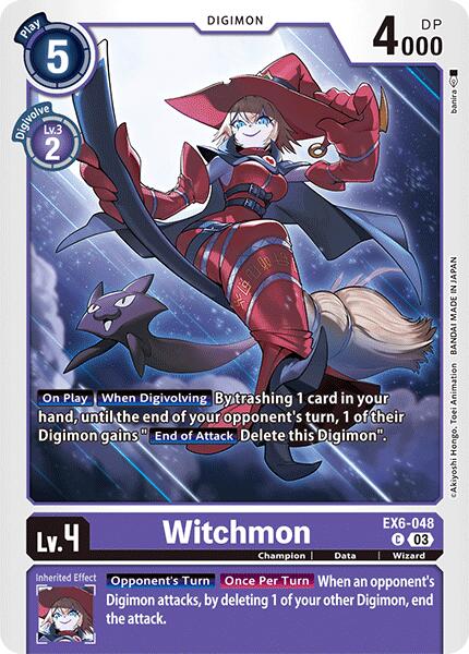 Witchmon [EX6-048] [Infernal Ascension] | Enigma On Main