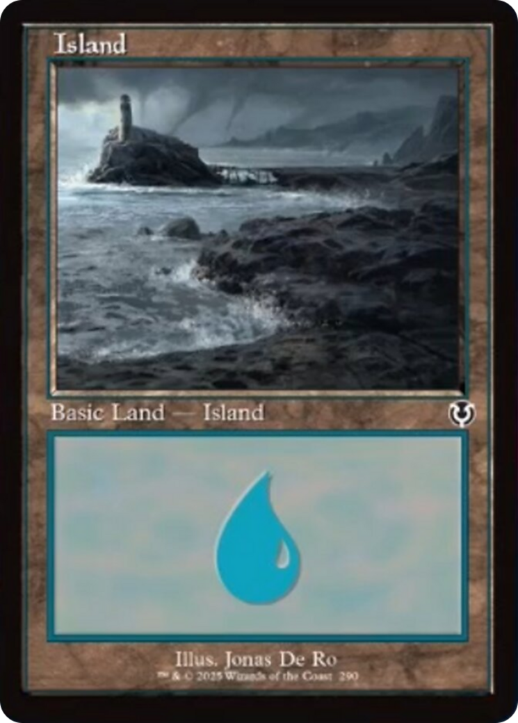 Island (290) (Retro Frame) [Innistrad Remastered] | Enigma On Main