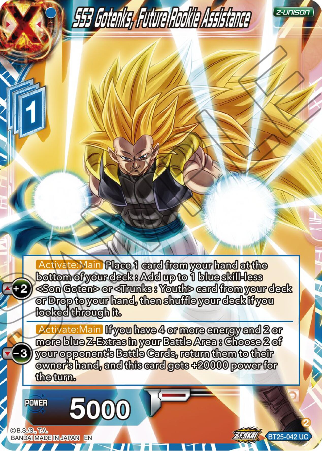 SS3 Gotenks, Future Rookie Assitance (BT25-042) [Legend of the Dragon Balls] | Enigma On Main