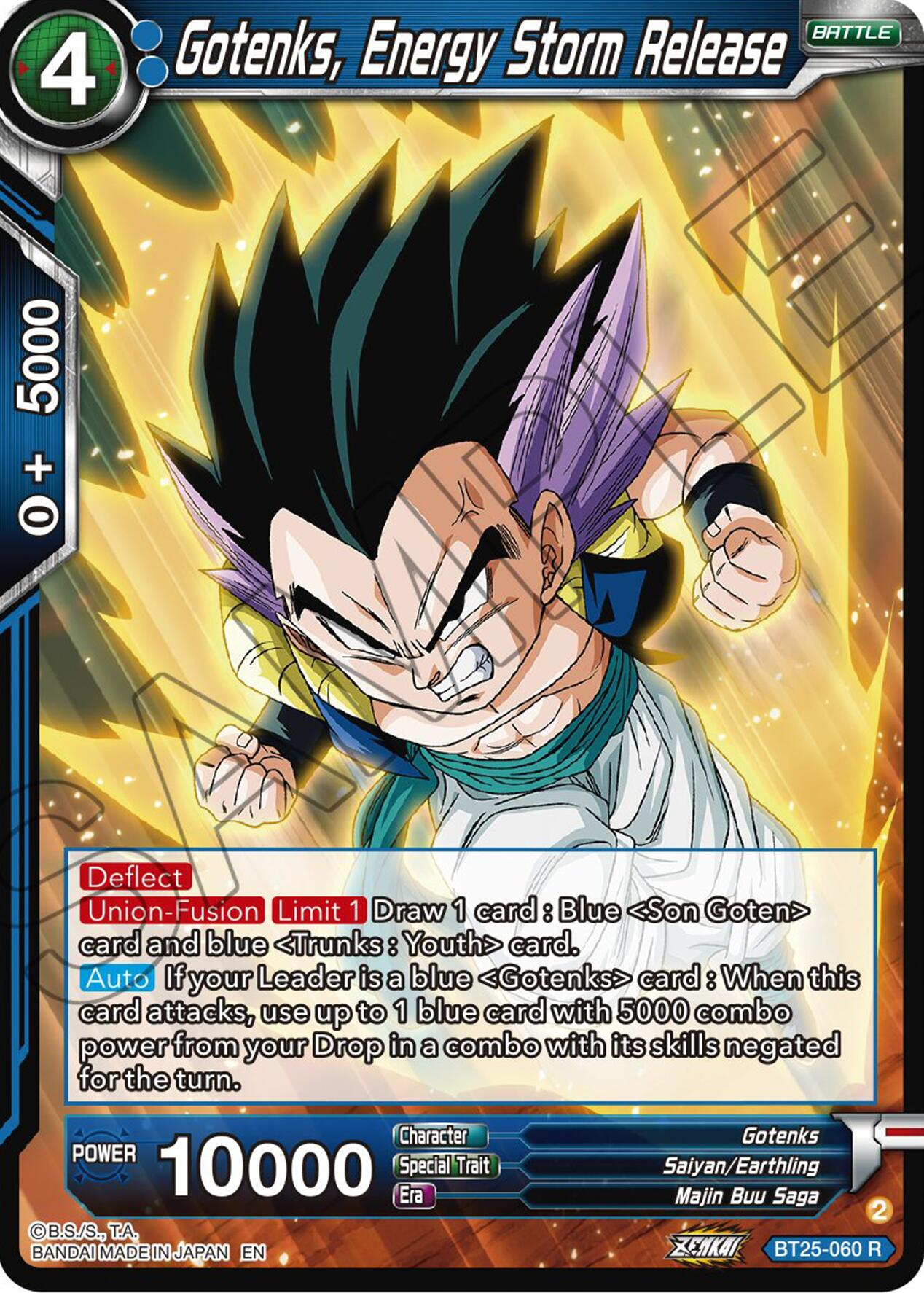 Gotenks, Energy Storm Release (BT25-060) [Legend of the Dragon Balls] | Enigma On Main