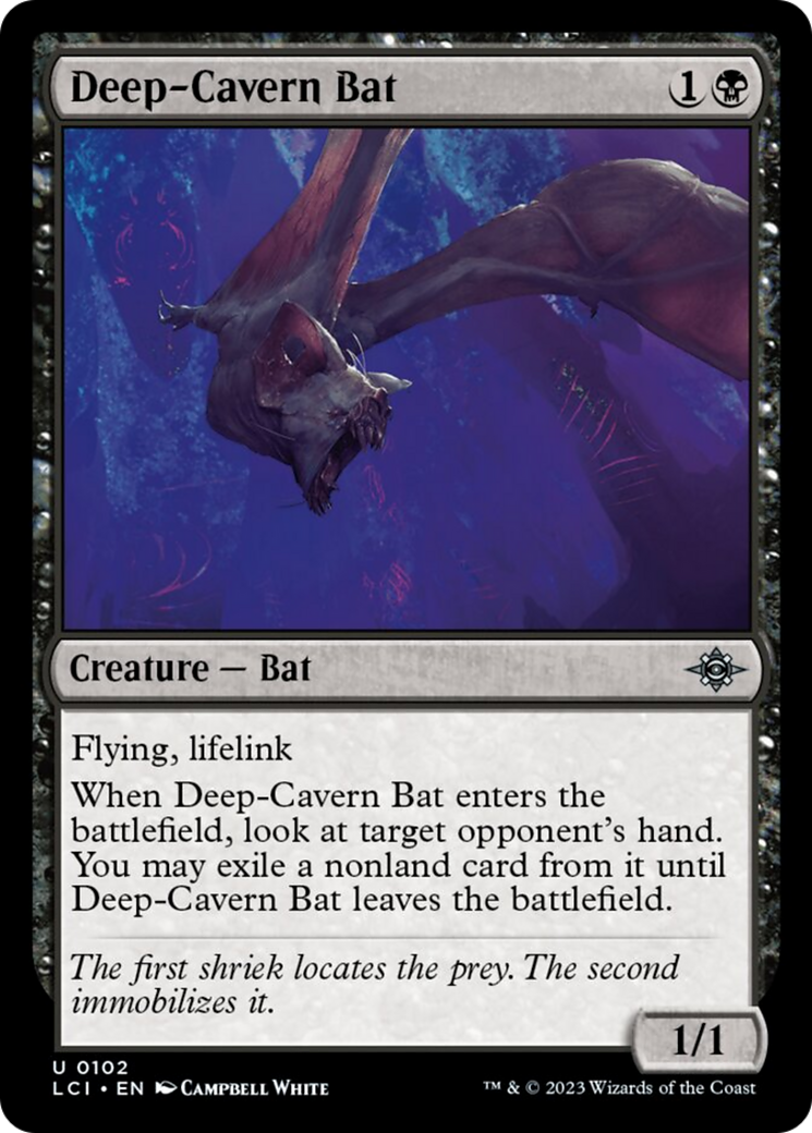 Deep-Cavern Bat [The Lost Caverns of Ixalan] | Enigma On Main