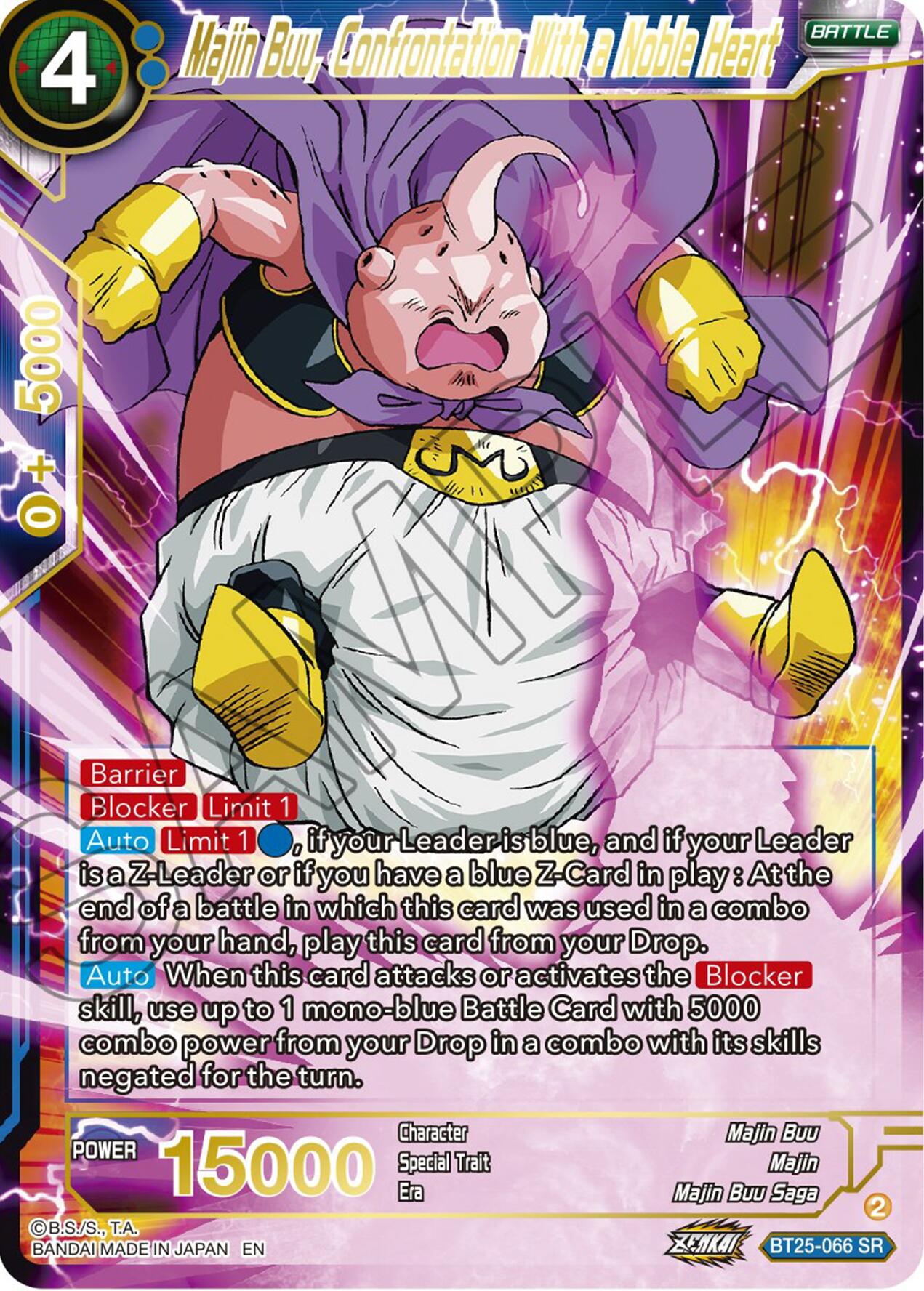 Majin Buu, Confrontaliter With a Mobile Heat (BT25-066) [Legend of the Dragon Balls] | Enigma On Main