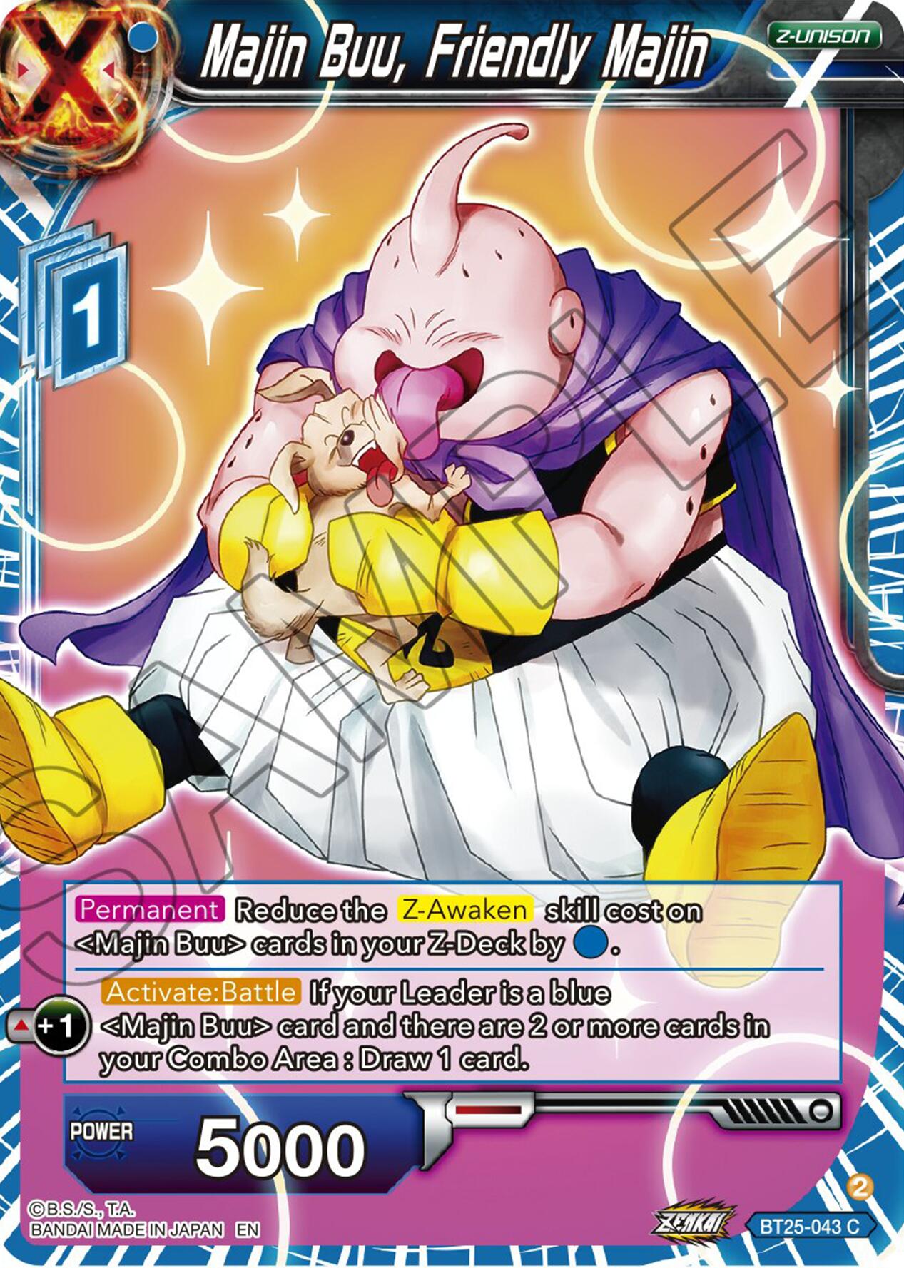 Majin Buu, Friendly Majin (BT25-043) [Legend of the Dragon Balls] | Enigma On Main