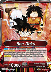 Son Goku // Son Goku, Face-Off With the Great Demon King (BT25-001) [Legend of the Dragon Balls] | Enigma On Main