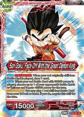 Son Goku // Son Goku, Face-Off With the Great Demon King (BT25-001) [Legend of the Dragon Balls] | Enigma On Main