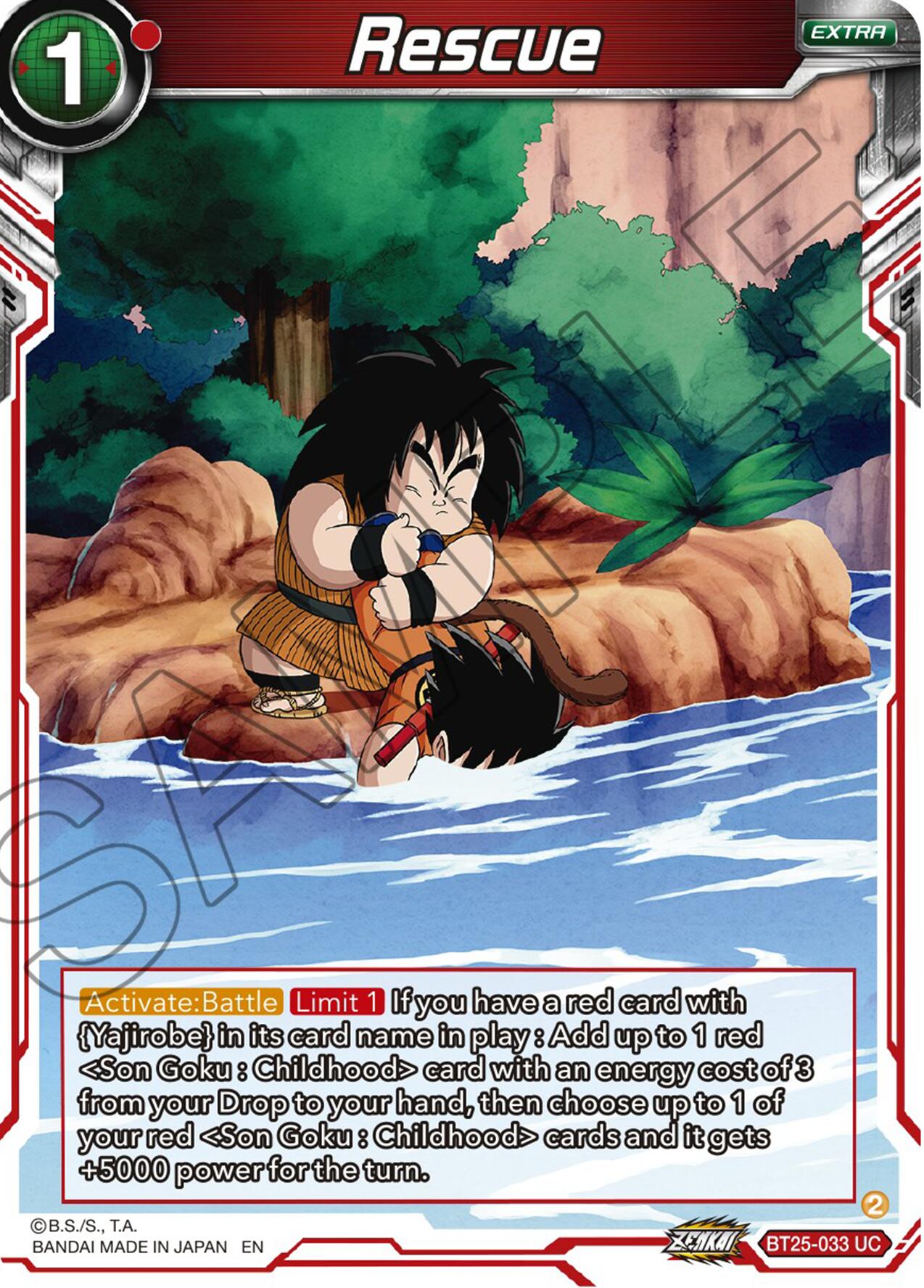 Rescue (BT25-033) [Legend of the Dragon Balls] | Enigma On Main