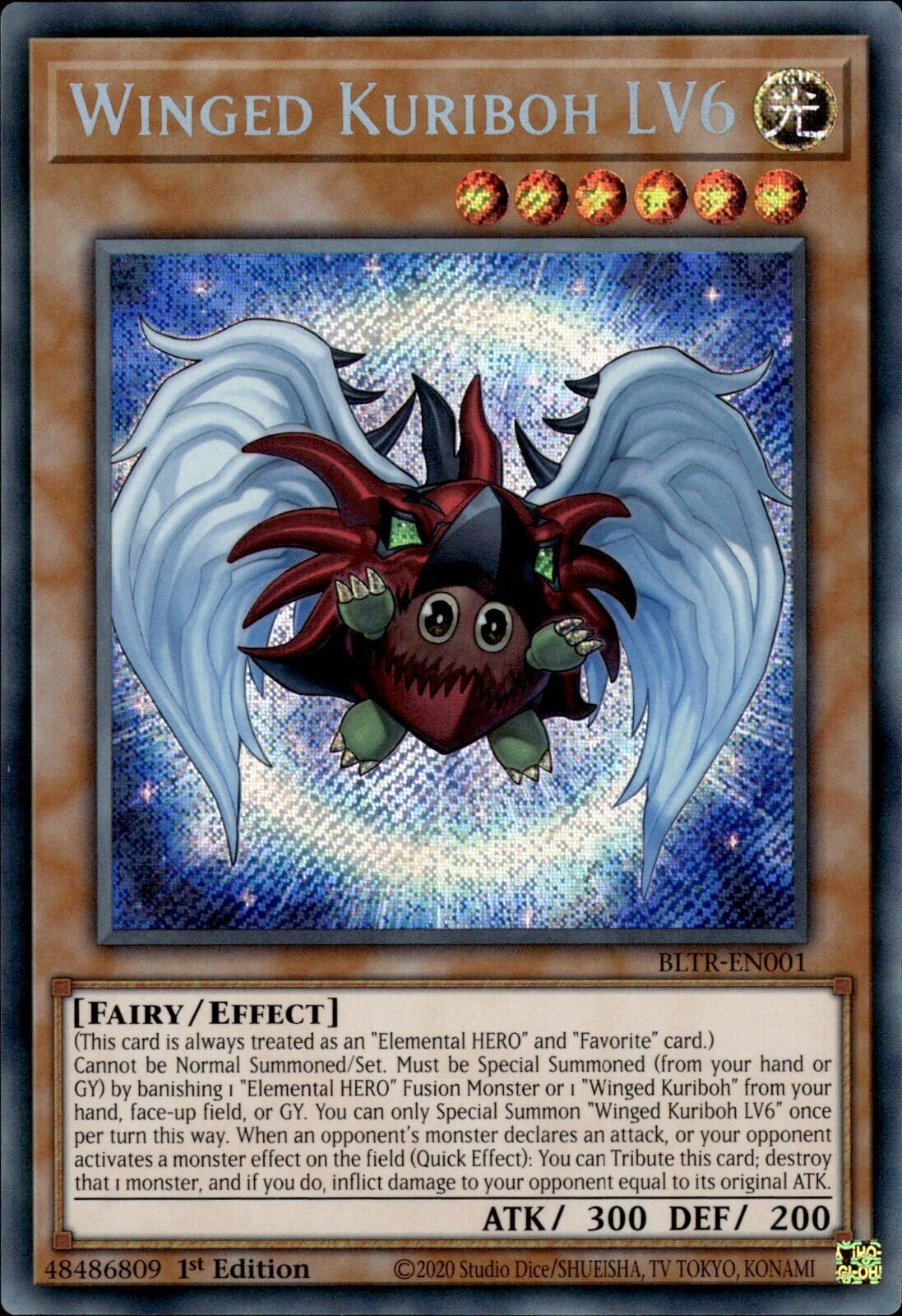 Winged Kuriboh LV6 [BLTR-EN001] Secret Rare | Enigma On Main