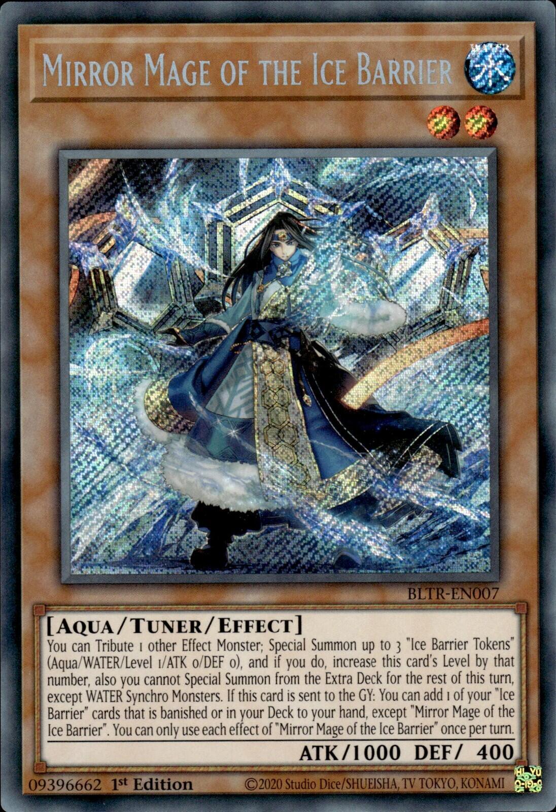 Mirror Mage of the Ice Barrier [BLTR-EN007] Secret Rare | Enigma On Main