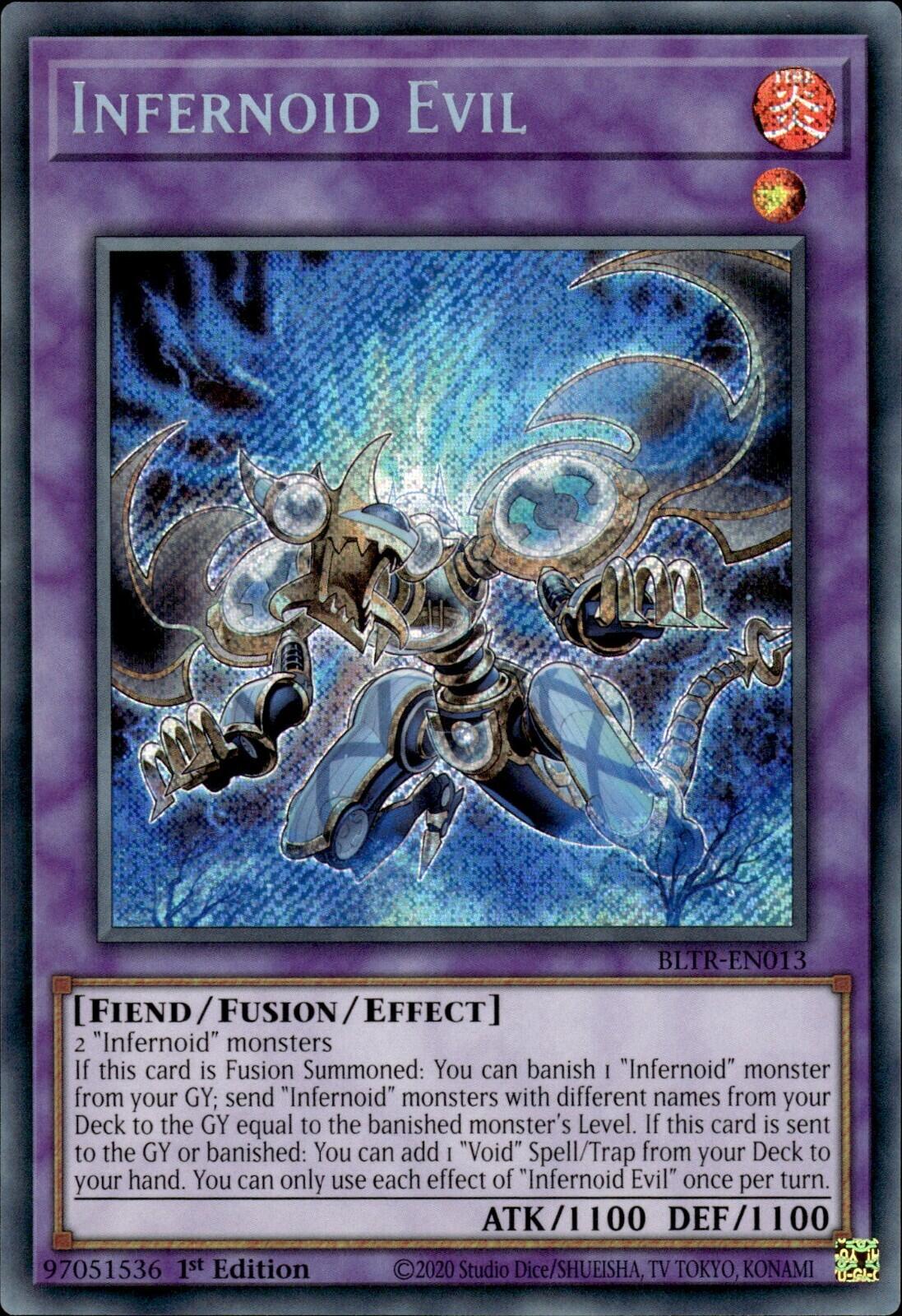 Infernoid Evil [BLTR-EN013] Secret Rare | Enigma On Main