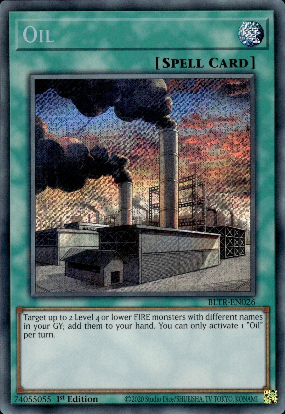 Oil [BLTR-EN026] Secret Rare | Enigma On Main