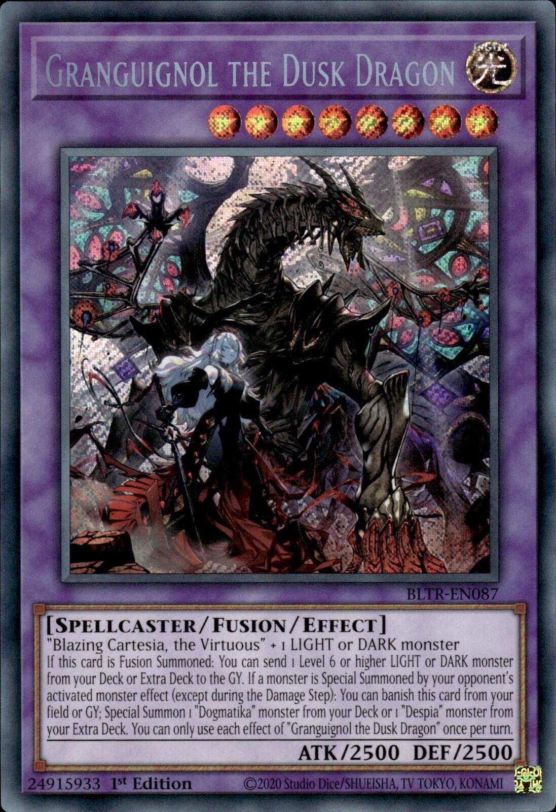 Granguignol the Dusk Dragon [BLTR-EN087] Secret Rare | Enigma On Main