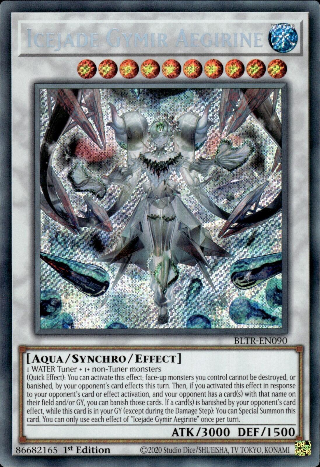 Icejade Gymir Aegirine [BLTR-EN090] Secret Rare | Enigma On Main