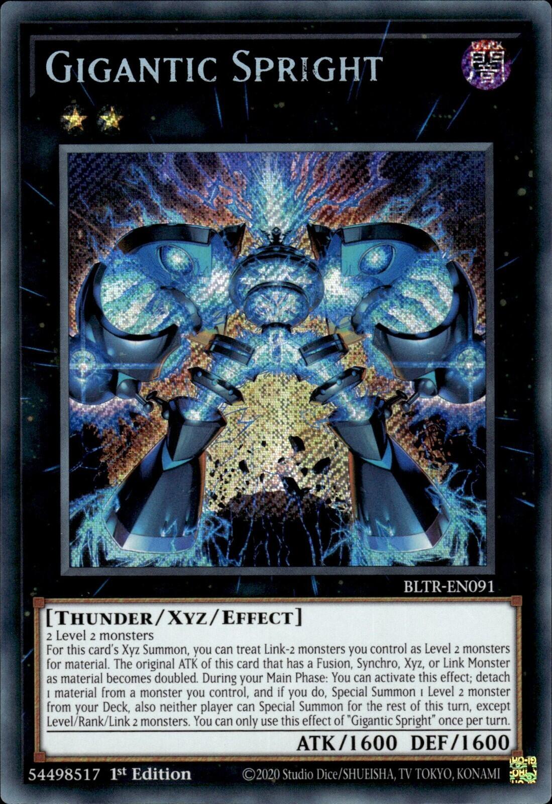 Gigantic Spright [BLTR-EN091] Secret Rare | Enigma On Main