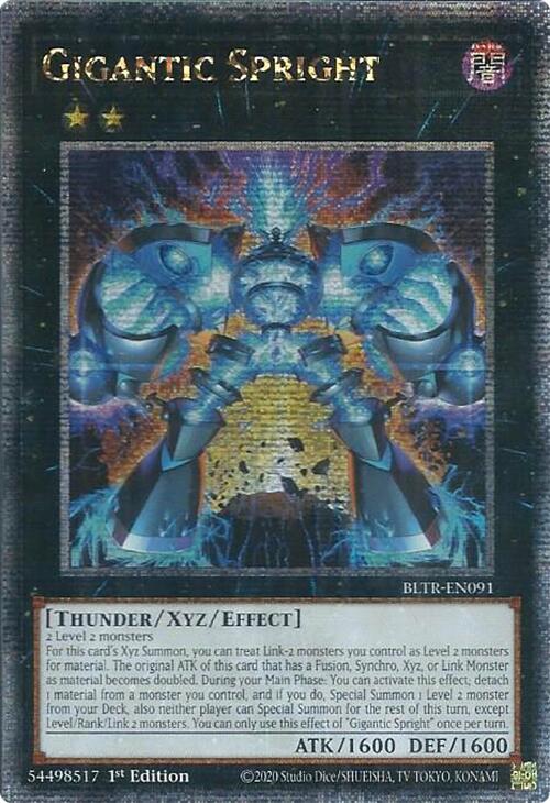 Gigantic Spright (Quarter Century Secret Rare) [BLTR-EN091] Quarter Century Secret Rare | Enigma On Main