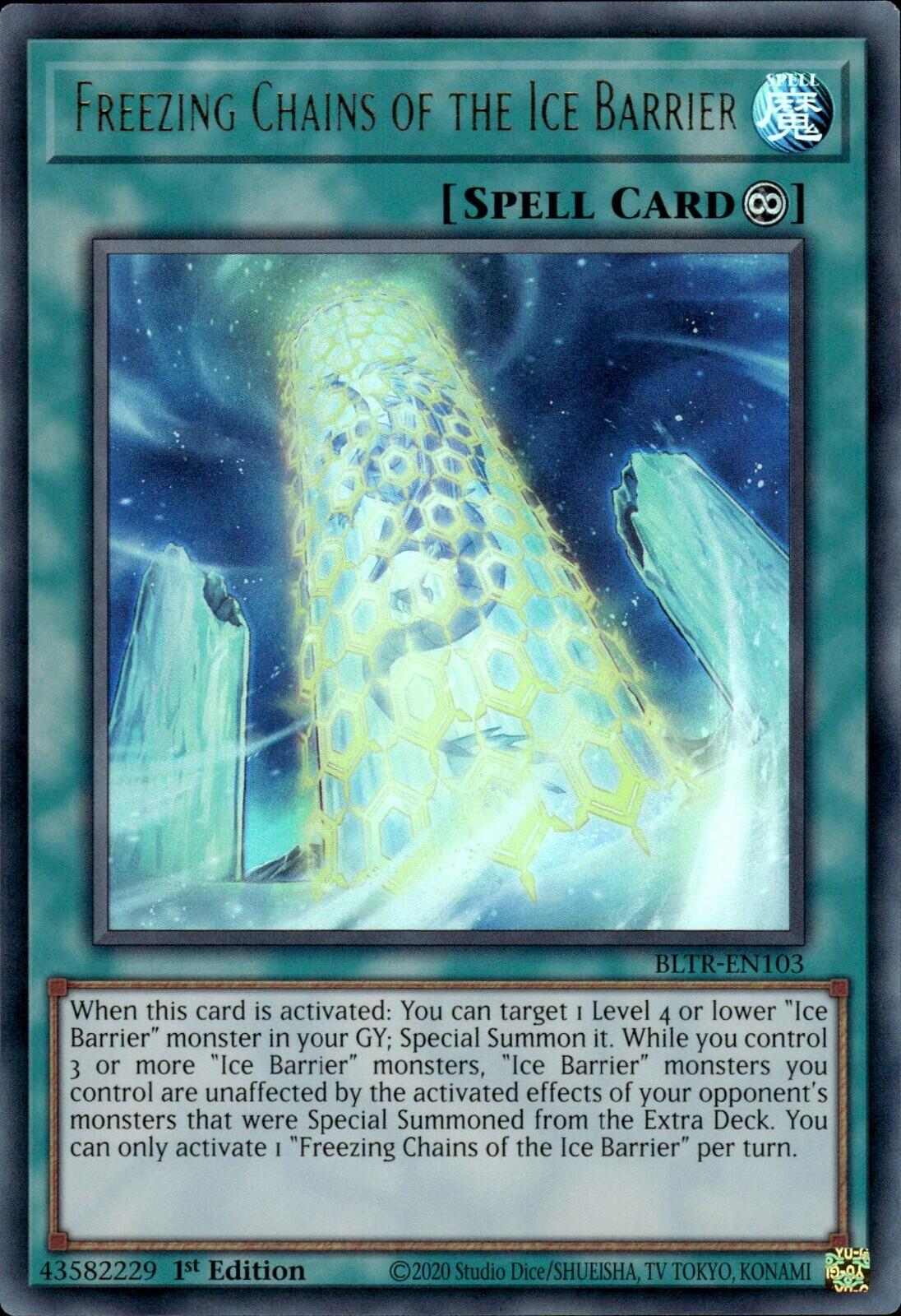 Freezing Chains of the Ice Barrier [BLTR-EN103] Ultra Rare | Enigma On Main