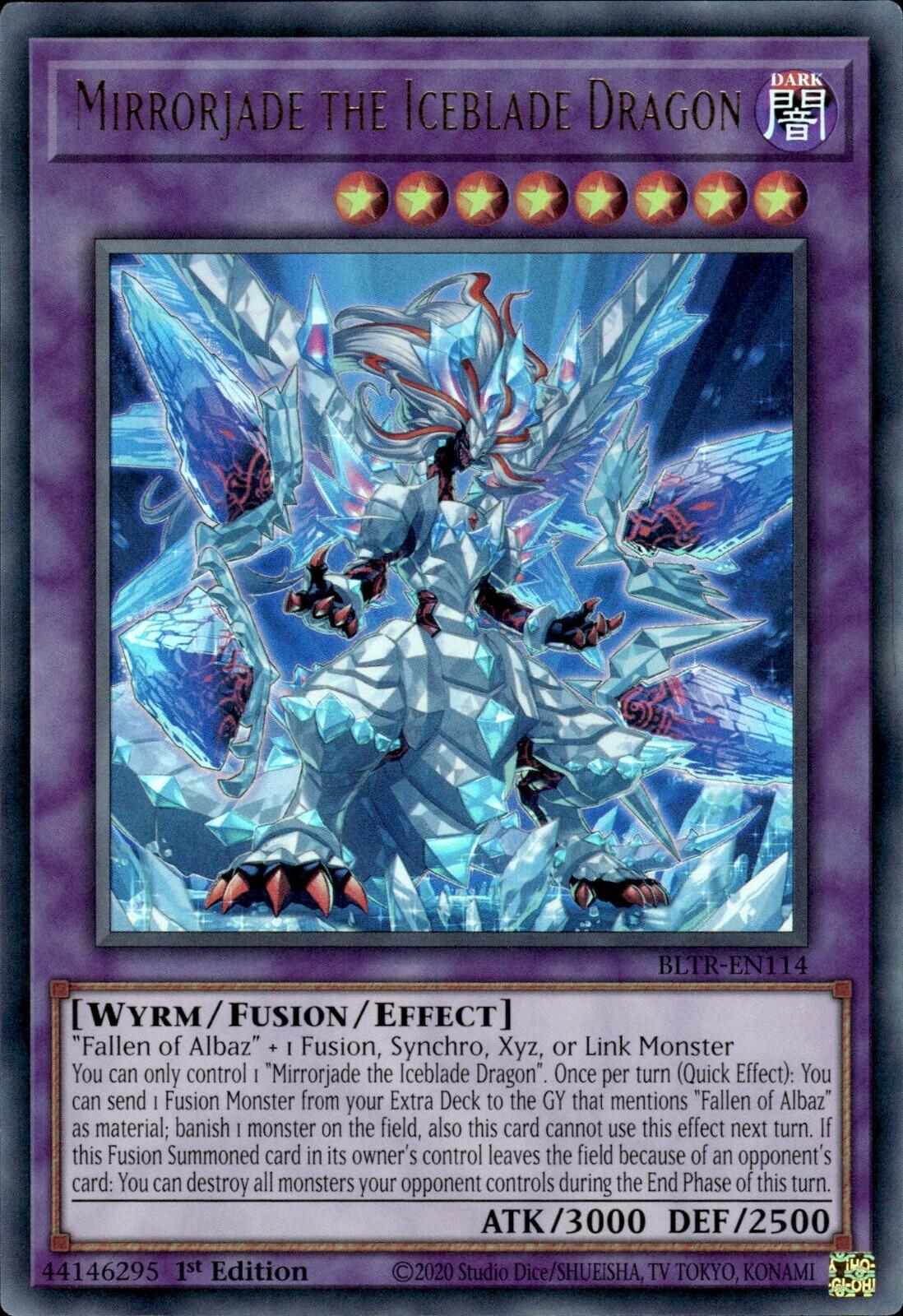 Mirrorjade the Iceblade Dragon [BLTR-EN114] Ultra Rare | Enigma On Main