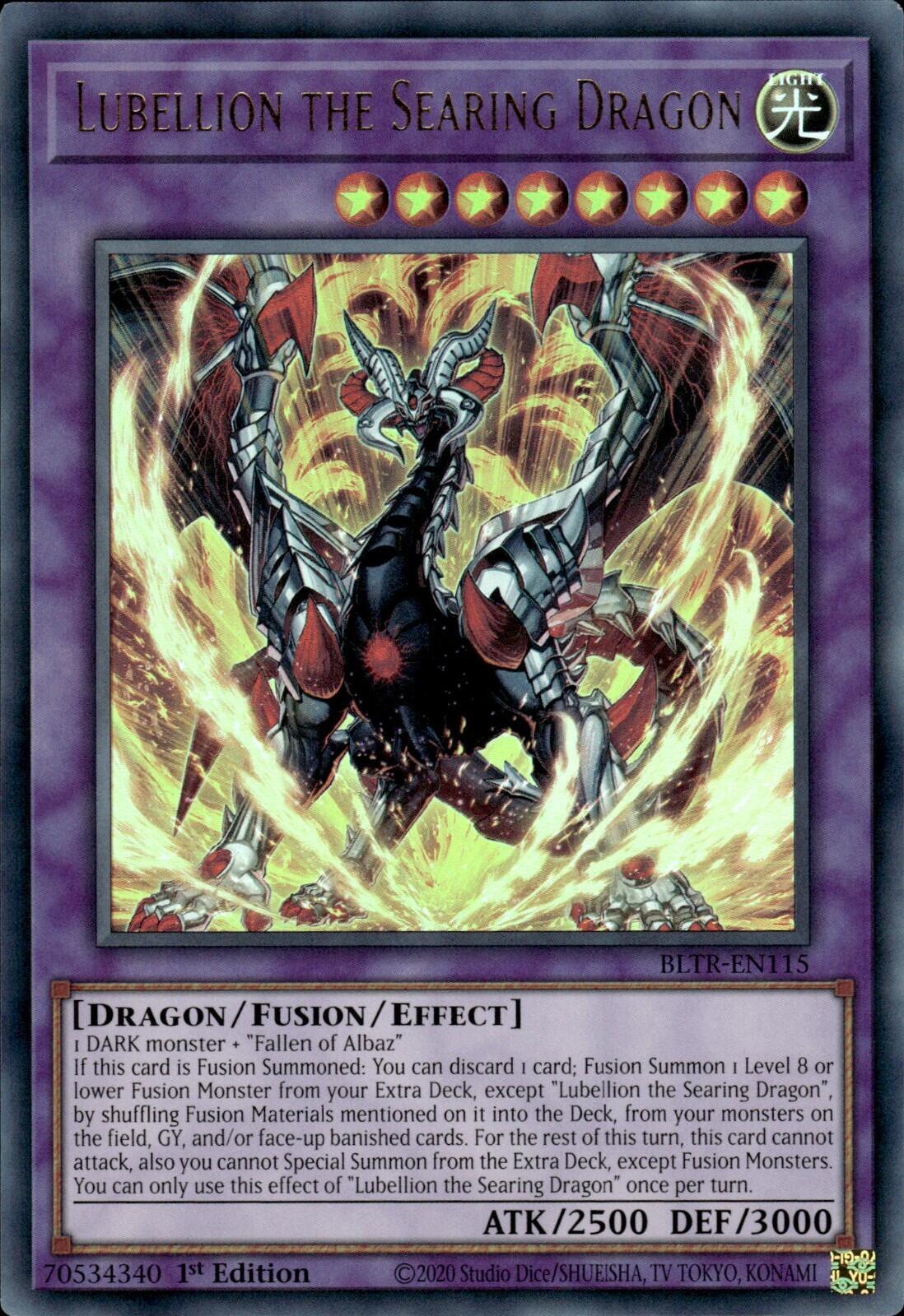 Lubellion the Searing Dragon [BLTR-EN115] Ultra Rare | Enigma On Main