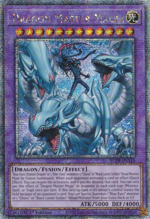 Dragon Master Magia (Quarter Century Secret Rare) [BLTR-EN118] Quarter Century Secret Rare | Enigma On Main