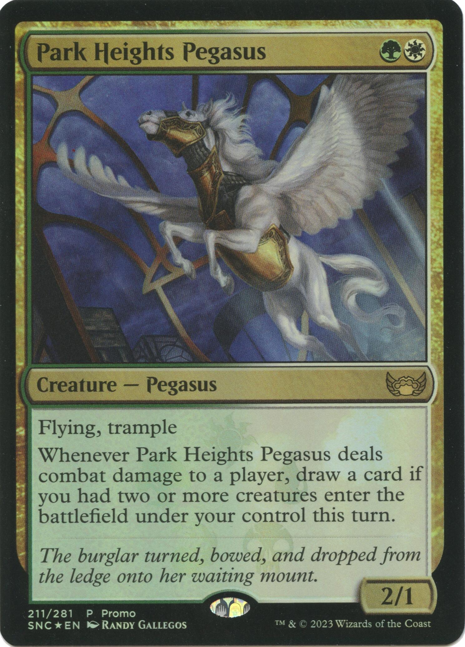 Park Heights Pegasus [Media Promos] | Enigma On Main