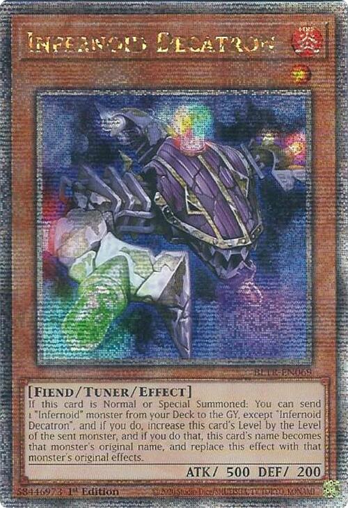 Infernoid Decatron (Quarter Century Secret Rare) [BLTR-EN069] Quarter Century Secret Rare | Enigma On Main