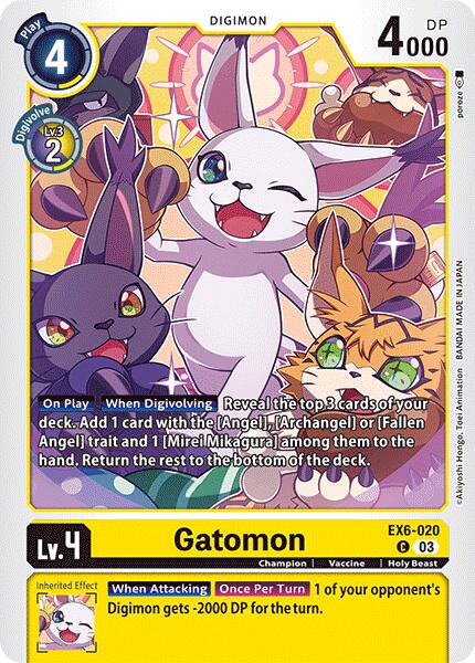 Gatomon [EX6-020] [Infernal Ascension] | Enigma On Main