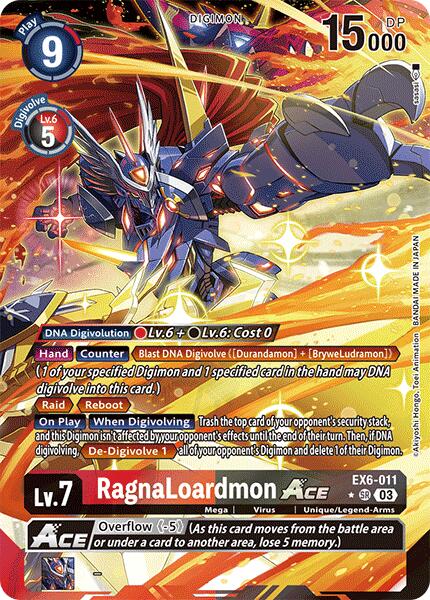 RagnaLoardmon ACE [EX6-011] (Alternate Art) [Infernal Ascension] | Enigma On Main